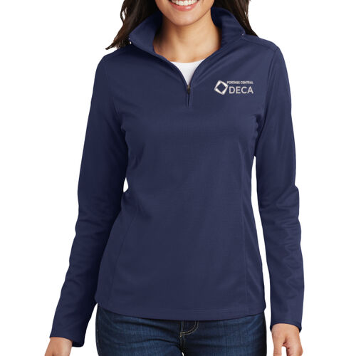 Women's Pinpoint Mesh 1/2-Zip Thumbnail