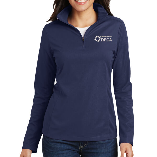 Women's Pinpoint Mesh 1/2-Zip Thumbnail