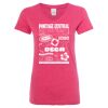 Women’s Glitter V-Neck T-Shirt Thumbnail